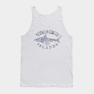 Turks & Caicos Islands Caribbean Reef Shark Tank Top